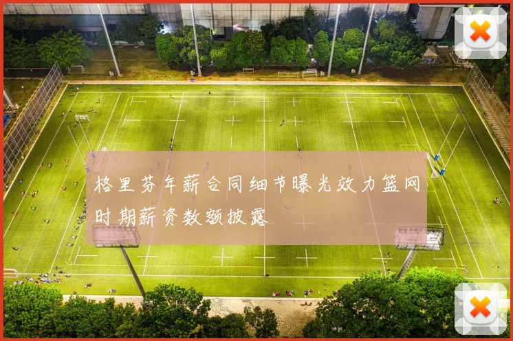 格里芬年薪合同细节曝光效力篮网时期薪资数额披露